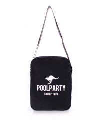 Мужская сумка Poolparty pool-18-black