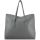 Женская кожаная сумка sense-grey серая