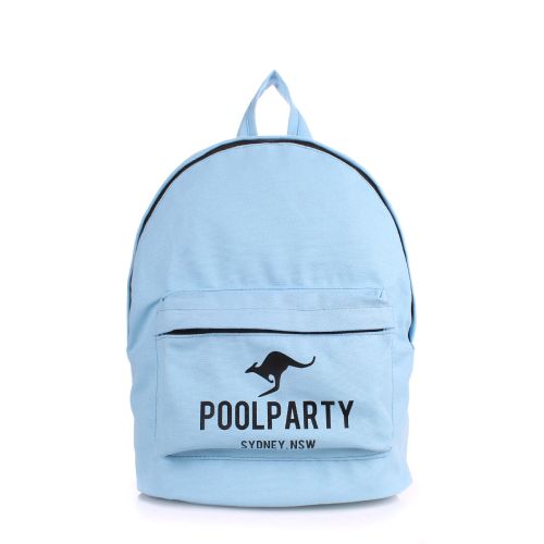 Рюкзак молодежный PoolParty backpack-kangaroo-blue
