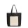 Женская кожаная сумка poolparty-mania-black-beige черная