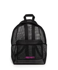 Рюкзак PoolParty backpack-mesh-black