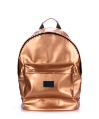 Рюкзак PoolParty backpack-pu-gold