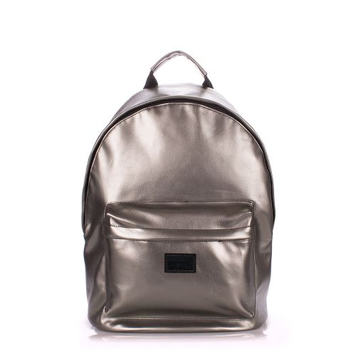 Рюкзак PoolParty backpack-pu-silver
