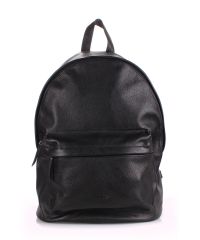 Кожаный рюкзак PoolParty backpack-leather-black