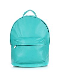 Кожаный рюкзак PoolParty backpack-leather-blue