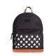 Рюкзак молодежный PoolParty backpack-stars-black
