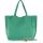 Женская кожаная сумка poolparty-soho-mint зеленая