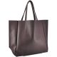Женская сумка Poolparty Soho Leather Soho Bag кожаная темно-фиолетовая