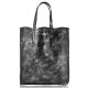 Женская кожаная сумка Poolparty City Leather City Bag черная