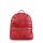Рюкзак женский кожаный POOLPARTY bckpck-leather-croco-red