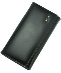 Кожаный кошелек BC46 черный