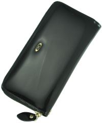 Кожаный кошелек BC38 черный