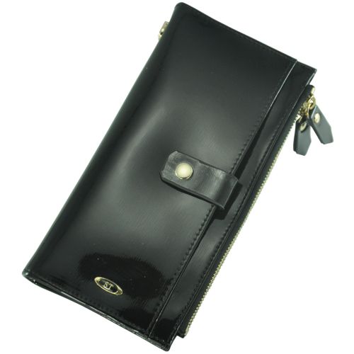 Кожаный кошелек BC420 черный