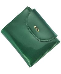 Кожаный кошелек BC410 зеленый