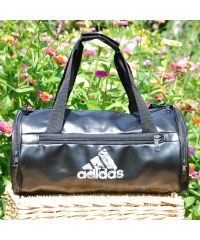 Спортивная сумка Adidas Tuba черная с белым