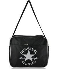 Спортивная сумка через плечо Converse черная с белым