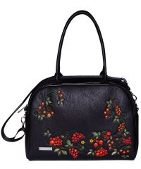 Женская сумка саквояж Alba Soboni 151432 черная