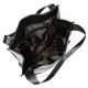 Женская кожаная сумка Mesho черная