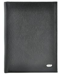 Мужской кожаный кошелек Dr.Bond MS-10 Classik черный