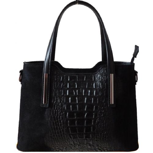 Женская кожаная сумка BC1032 черная