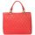 Женская кожаная сумка BC104 красная