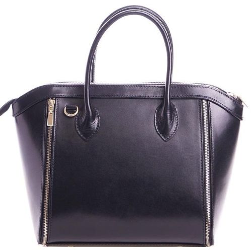 Женская кожаная сумка BC109 черная