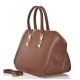 Женская кожаная сумка BC128 коричневая