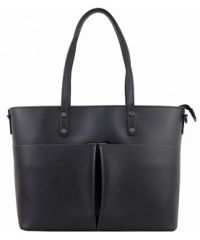 Женская кожаная сумка BC135 черная