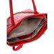 Женская кожаная сумка BC140 красная