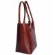 Женская кожаная сумка BC202 коричневая