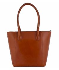 Женская кожаная сумка BC202 рыжая
