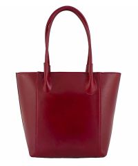 Женская кожаная сумка BC202 красная