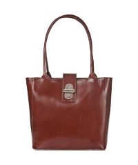 Женская кожаная сумка BC204 коричневая
