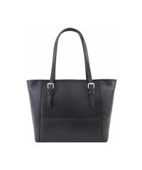 Женская кожаная сумка BC205 черная