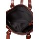 Женская кожаная сумка BC211 коричневая