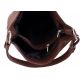 Женская кожаная сумка BC214 коричневая