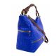 Женская кожаная сумка BC215 синяя