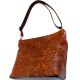 Женская кожаная сумка BC216 коричневая