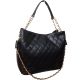 Женская кожаная сумка BC225 черная