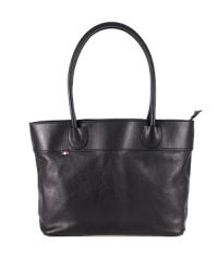 Женская кожаная сумка BC228 черная