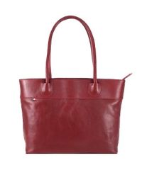 Женская кожаная сумка BC228 красная