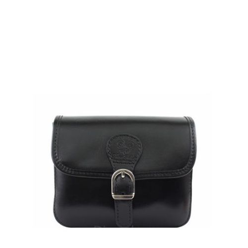 Женская кожаная сумочка BC302 черная
