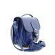 Женская кожаная сумочка BC302 синяя