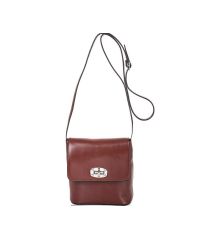 Женская кожаная сумка BC306 коричневая