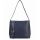 Женская кожаная сумка BC319 темно-синяя