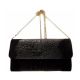 Женская кожаная сумка клатч BC504 черная