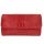 Женская кожаная сумка клатч BC504 красная