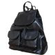 Кожаный рюкзак BC707 черный