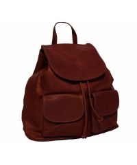 Кожаный рюкзак BC707 коричневый
