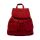 Кожаный рюкзак BC707 красный